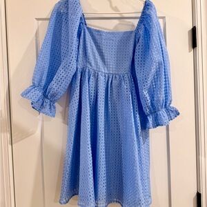 Entro Blue Casual Dress